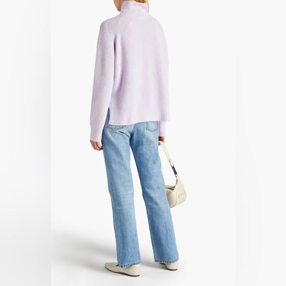 Malene Birger Ellison Pullover Sweater Wool Alpaca Lilac XS - Picture 6 of 7